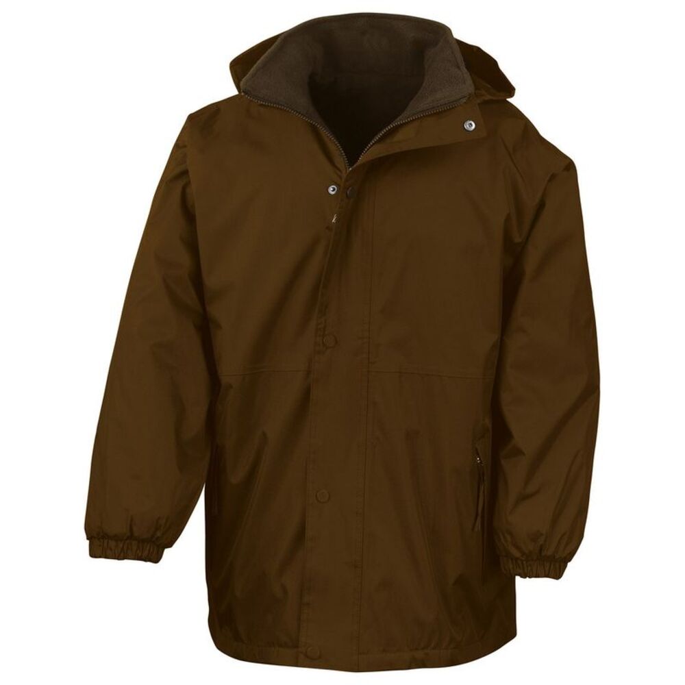 Result Childrens/Kids StormDri 4000 Reversible Jacket / Brown